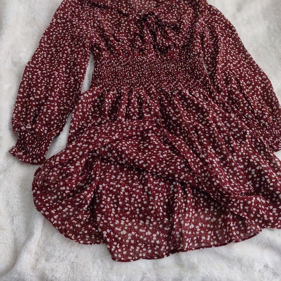 🏵️ Shein Floral Dress S - Picture 4 of 6